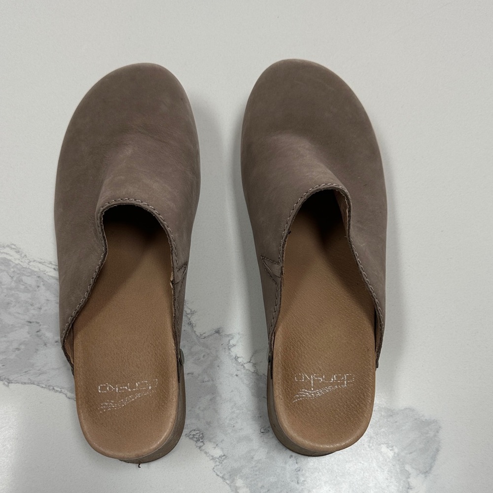 Dansko Brown Slip-On Mules